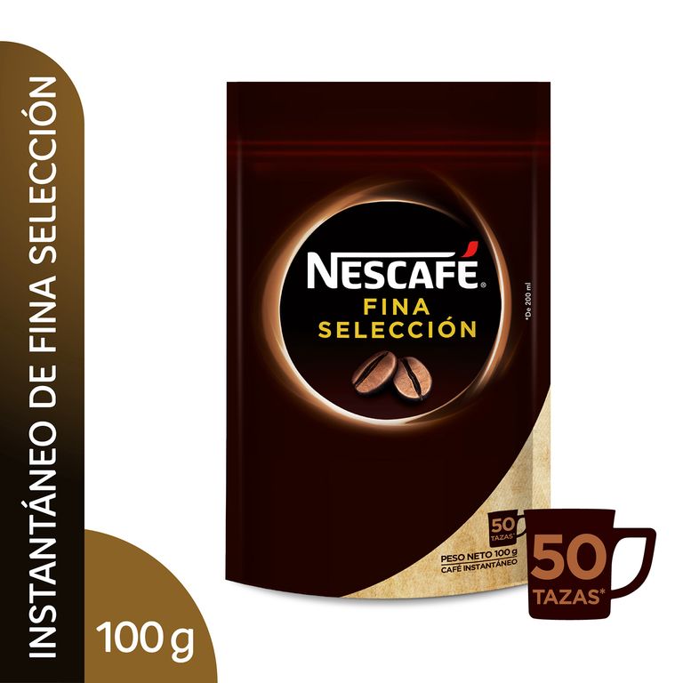 Café Instantáneo Nescafe Fina Selección Doypack 100 g