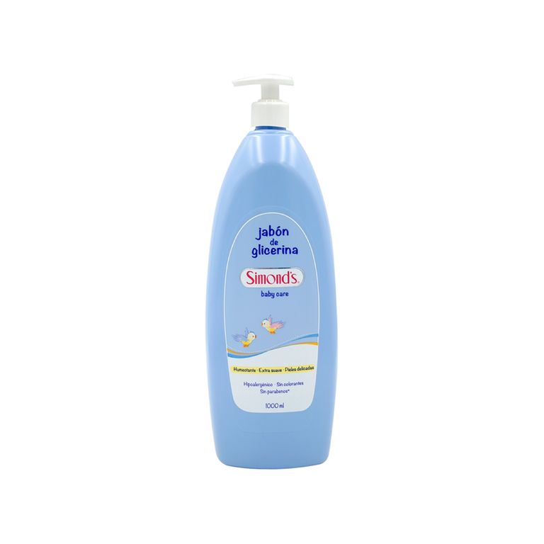 Jabón de Glicerina Bebé Simonds Humectante Botella 1 L