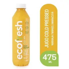 ECOFRESH - Jugo Cold Pressed Naranja Mango y Maracuyá