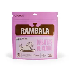 RAMBALA - Treats Perros Rambala Orejas de Cerdo Doypack 2 Und