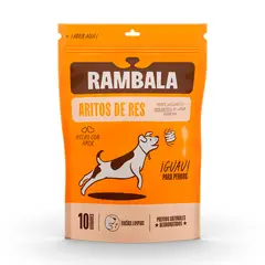 RAMBALA - Rambala Treats Aritos de Res Deshidratados 10 Unidades
