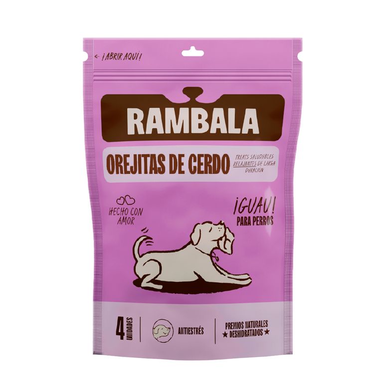 Orejas de Cerdo Rambala Doypack 4 Und