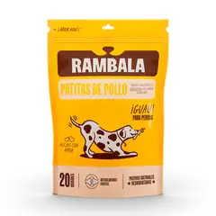RAMBALA - Rambala Treats Patas de Pollo Deshidratadas 20 Unidades