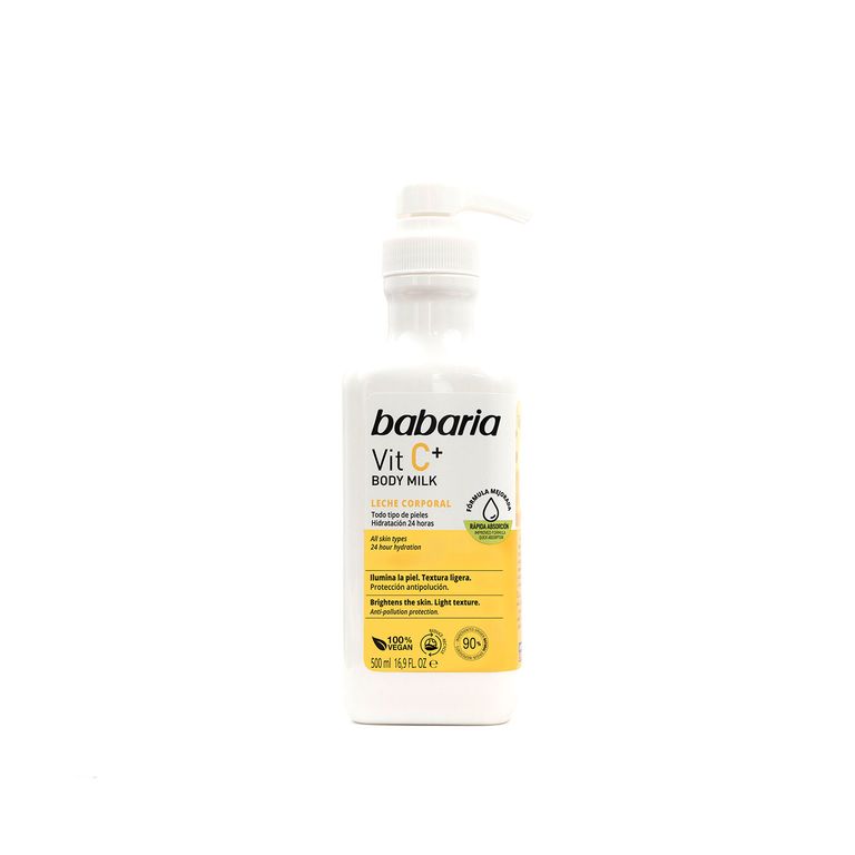 Leche Corporal Babaria Vitamina C Envase 500 mL