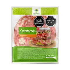 TOTTUS - CHICHARRON DE PRENSA TOTTUS X 100G