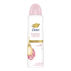 DOVE - Antitranspirante Aerosol Tono Uniforme Rosas Envase 150 mL