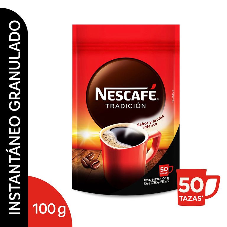 Café Instantáneo Nescafe Tradición Doypack 100 g