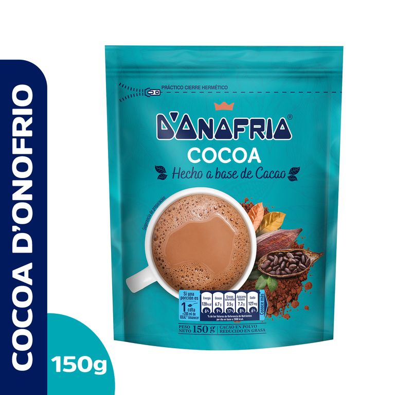 Cacao en Polvo Donofrio Cocoa Doypack 150 g
