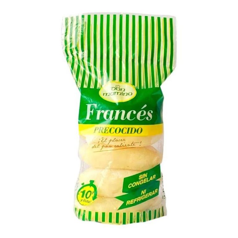 Pan Francés Precocido Pack 5 Und