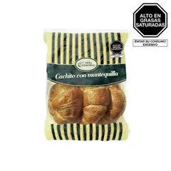 DON MAMINO - Cachitos con Mantequilla Don Mamino Bolsa 6 Und