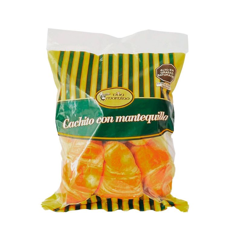 Cachitos de Mantequilla Don Mamino Bolsa 6 Und