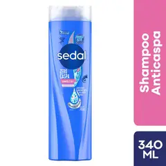 SEDAL - Shampoo 2 en 1 Sedal Zero Caspa Botella 340 mL