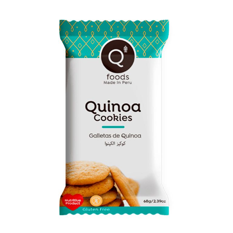 Quinoa Cookies Qfoods Empaque 68 g