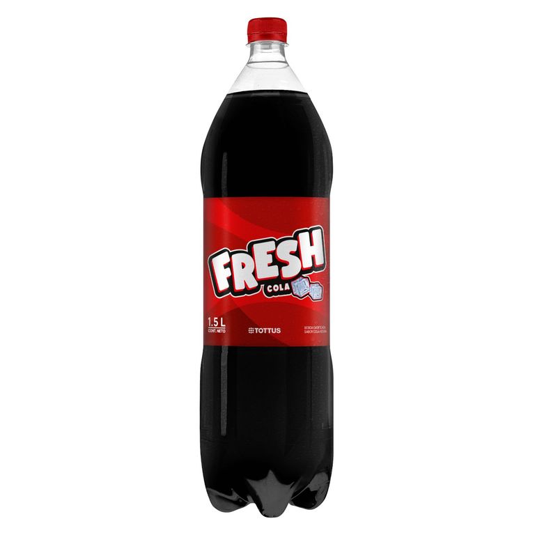 Gaseosa Fresh Cola Negra Botella 1.5 L