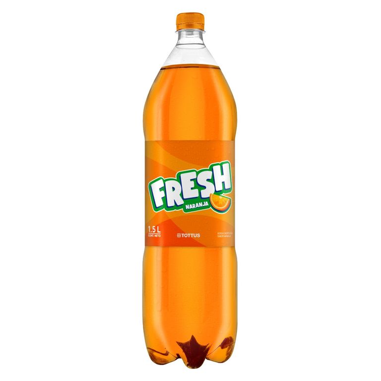 Gaseosa Fresh Cola Naranja Botella 1.5 L