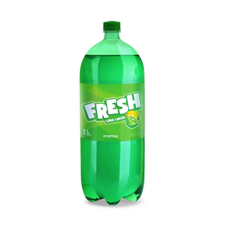 Gaseosa Fresh Cola Lima Limón Botella 3 L