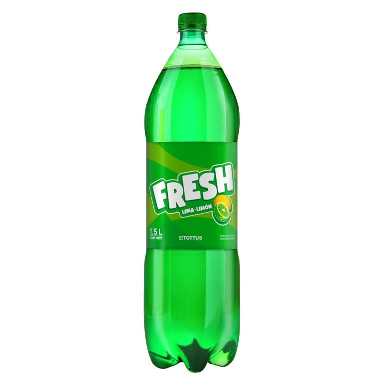 Gaseosa Fresh Cola Lima Limón Botella 1.5 L