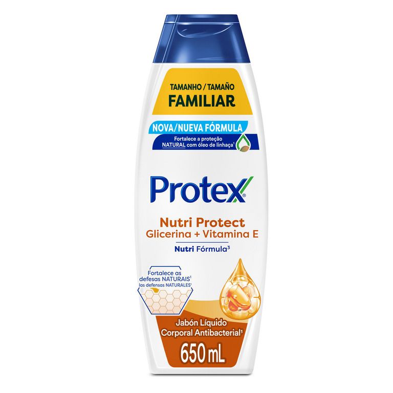 Gel de Ducha Protex Vitamina E Envase 650 mL