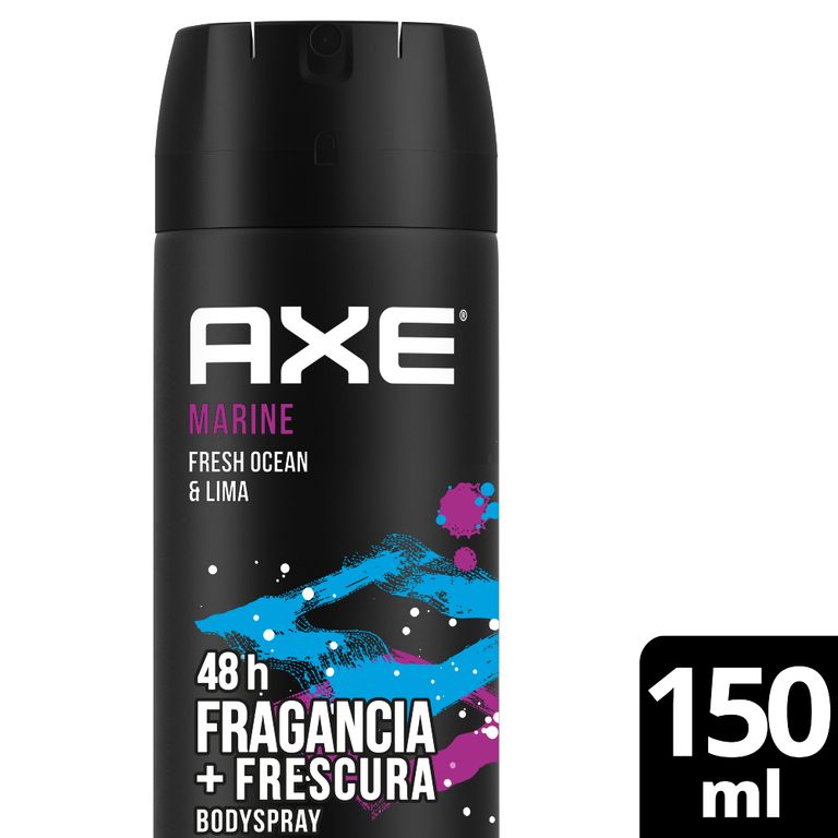 Desodorante en Spray Axe Marine Envase 150 mL