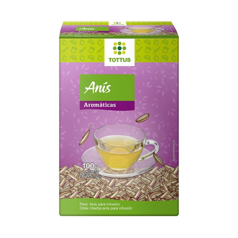 Anís Tottus Caja 100 Sobres