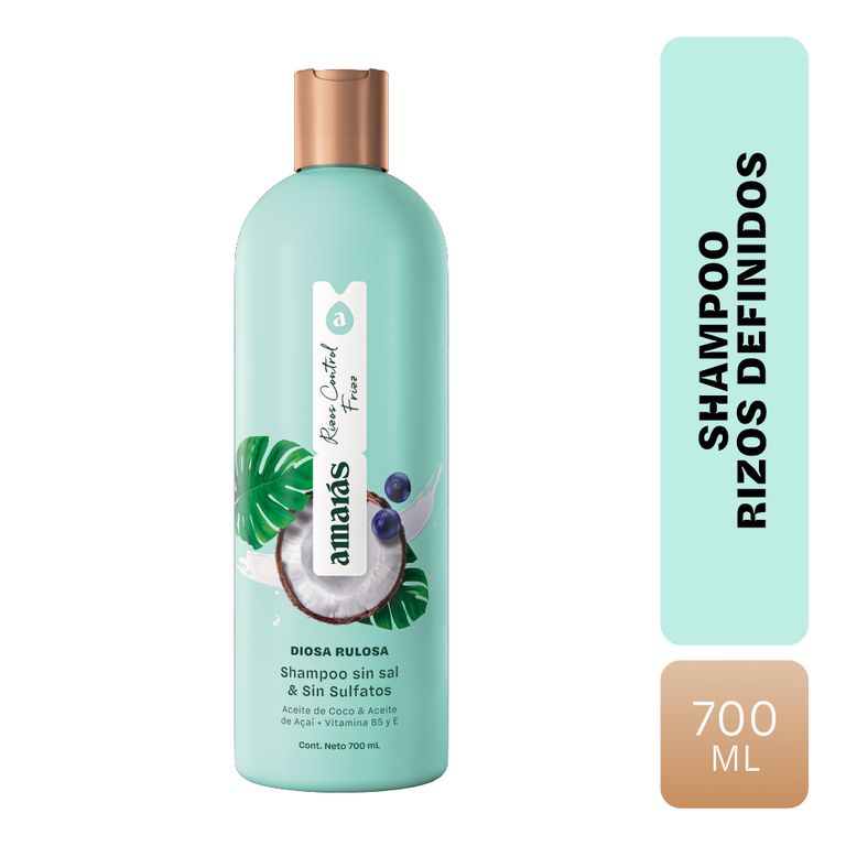 Shampoo Amarás Diosa Rulosa Envase 700 mL