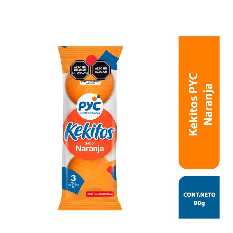 Kekitos PYC Naranja Bolsa 90 g
