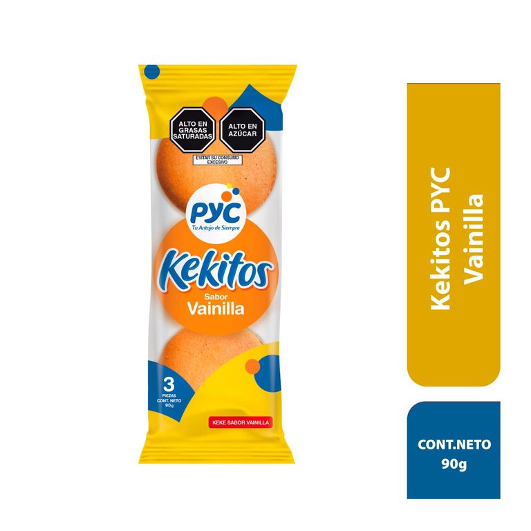 Kekitos PYC Vainilla Bolsa 90 g