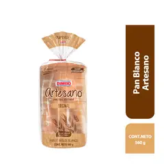 BIMBO - Pan de Molde Artesano Blanco 560 g