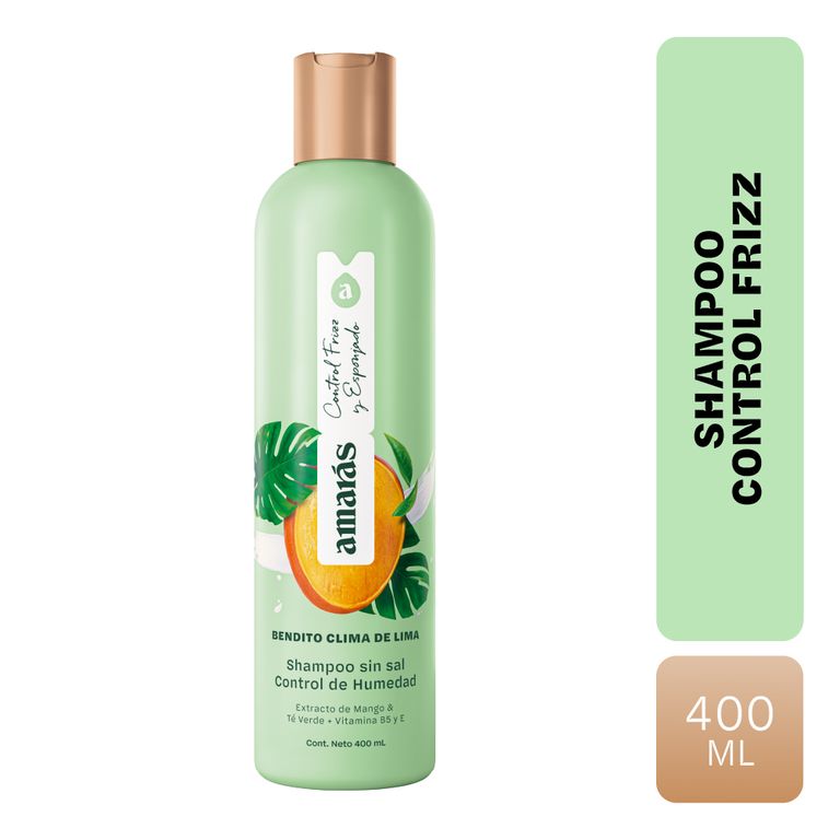 Shampoo Amarás Bendito Clima de Lima Envase 400 mL