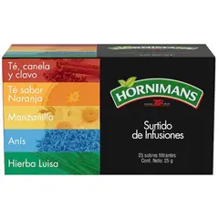 HORNIMANS - Surtido de Infusiones Hornimans Caja 25 Sobres
