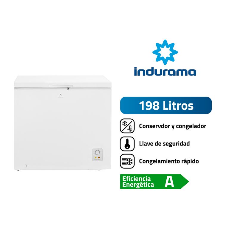 Congeladora Horizontal 198 L Defrost CI-220BLBlanco