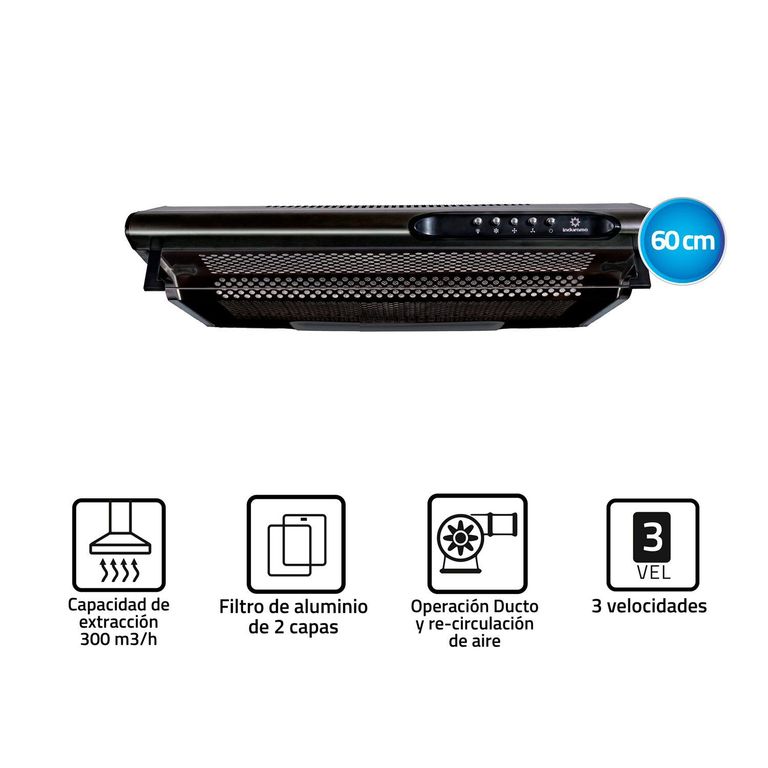 CAMPANA EXTRACTORA CEI602NE