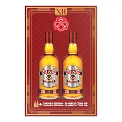 CHIVAS REGAL - Kit 12 Years 700 mL + Chivas 12 Years 700 mL