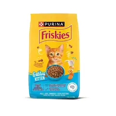 FRISKIES - Alimento Seco para gato Kitten Sabor Pollo Zanahoria y Leche 1 kg