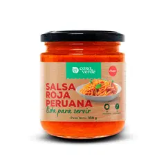 CASA VERDE - Salsa Roja Peruana Casa Verde Empaque 350 g