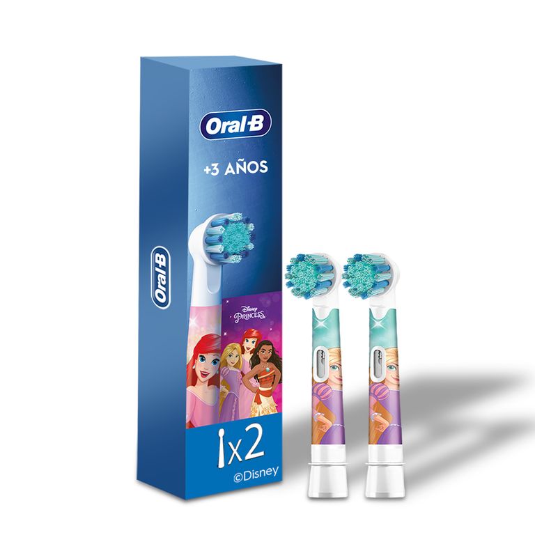 Repuestos de Cabezales Eléctrico Oral B Disney Princess Caja 2 Und