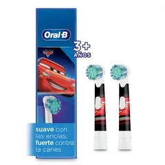 ORAL B - Repuestos Cabezales Eléctrico Oral B Disney Cars Caja 2 Und