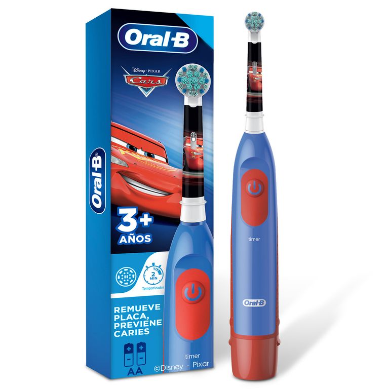 Cepillo Dental Eléctrico Infantil Oral-B Disney Pixar Cars