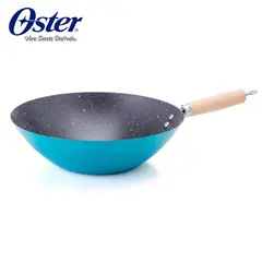 undefined - WOK TURQUESA DE CARBON STEEL 30CM