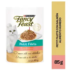 FANCY FEAST - Alimento Húmedo para Gatos Filt Salmón 85 g