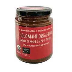 WASI - Crema de Maní Cacao y Panela Wasi Orgánico Envase 240 g