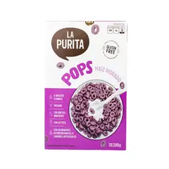 LA PURITA - Cereal Pops Maíz Morado Empaque 200 g