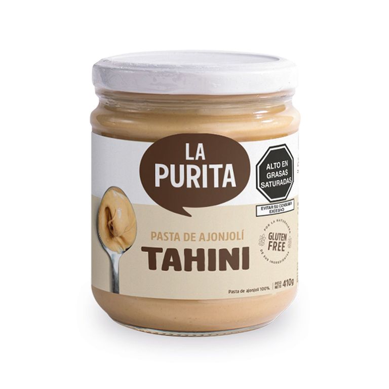 Pasta de Ajonjolí Tahini La Purita Empaque 410 g