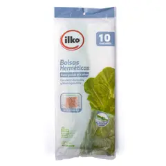 VIRUTEX - Bolsas Virutex Herméticas Grandes Empaque 10 Und