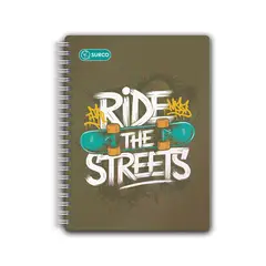 SURCO - Cuaderno Anillado Cuadriculado Surco Univ. 140 Hojas 5 Div.