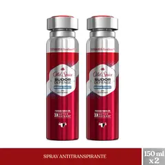 OLD SPICE - Spray Antitranspirante Extreme Protect 150 mL 2 Unidades