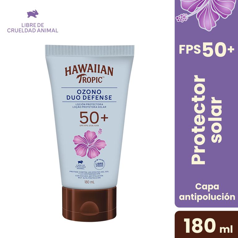 Protector Solar Hawaiian Tropic Ozono Duo Defense Botella 180 mL