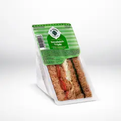 EL CEDRO - Triple De Espinaca Huevo Tomate en Pan Integral