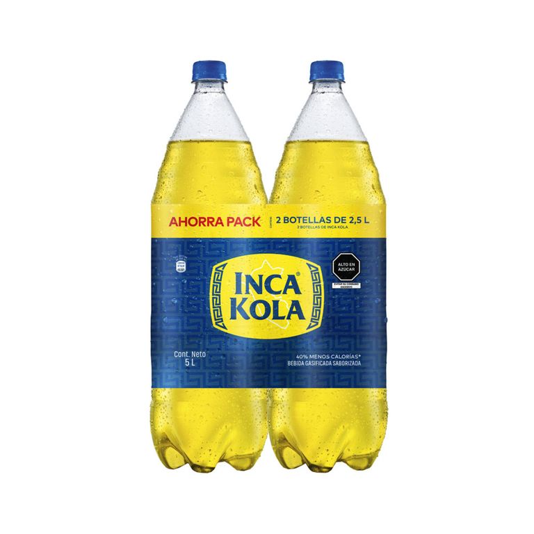 Inca Kola Pack 2 Botellas 2.5 L