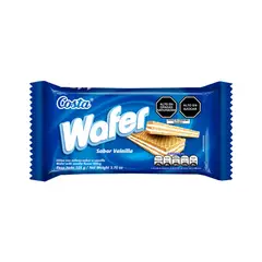 COSTA - Wafer Sabor Vainilla Bolsa 105 g